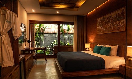 Chambre moderne et confortable